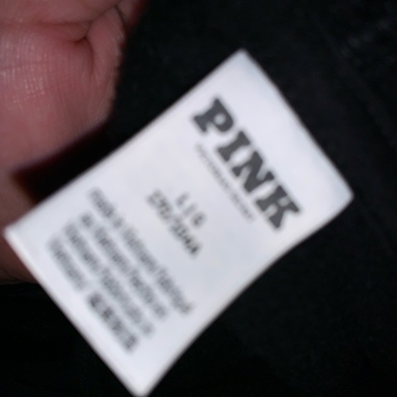 Pink hoodie with flocked detail - Picture 4 of 4